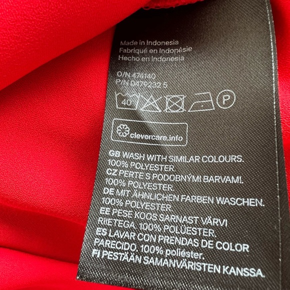 Red H&M Blouse - Picture 4 of 4